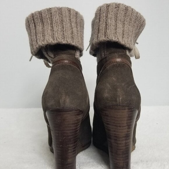 PRICE DROP-Chloe` Lace up Sock Bootie - Picture 10 of 10